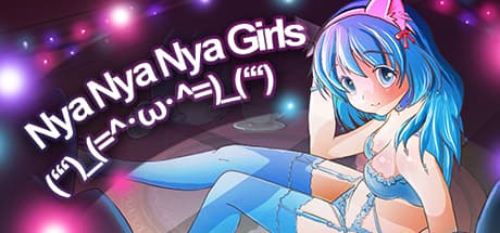 Steam header art for Nya Nya Nya Girls (ʻʻʻ)_(=^･ω･^=)_(ʻʻʻ)
