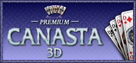 Steam header art for Canasta 3D Premium