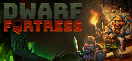 Steam header art for Dwarf Fortress