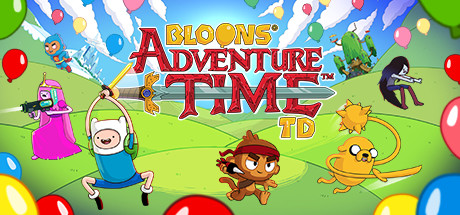 Steam header art for Bloons Adventure Time TD