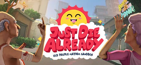 Steam header art for Just Die Already