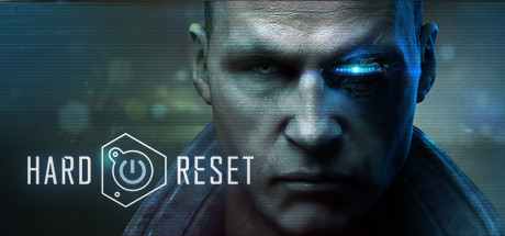 Steam header art for Hard Reset