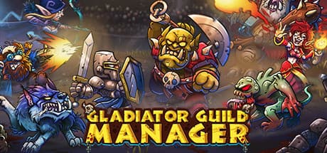 Steam header art for Gladiator Guild Manager