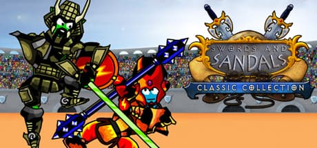 Steam header art for Swords and Sandals Classic Collection