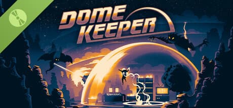 Steam header art for Dome Keeper Demo