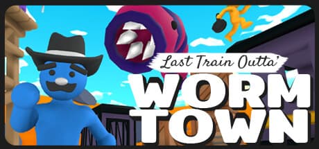 Steam header art for Last Train Outta' Wormtown