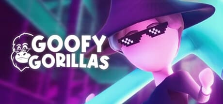 Steam header art for Goofy Gorillas