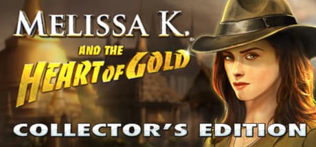 Steam header art for Melissa K. and the Heart of Gold Collector's Edition