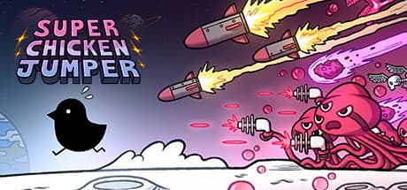 Steam header art for SUPER CHICKEN JUMPER