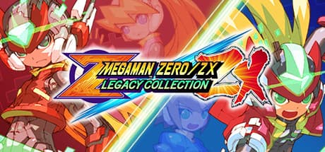 Steam header art for Mega Man Zero/ZX Legacy Collection